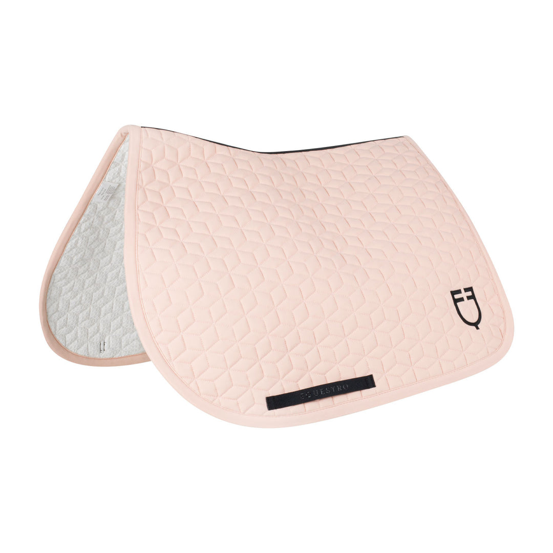 Jumping saddle pad cube quilting CAMEO ROSE (14-1310)