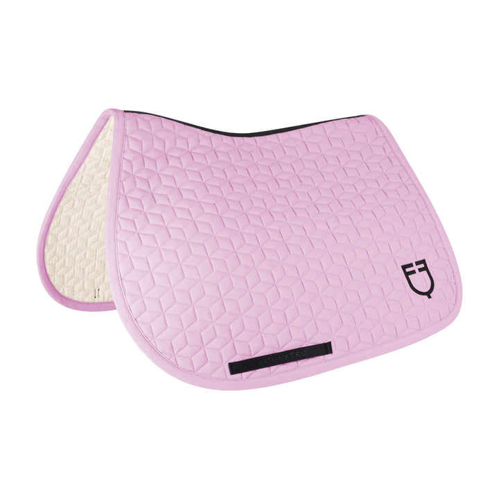 Jumping saddle pad cube quilting ORCHID BOUQUET (15-3412)