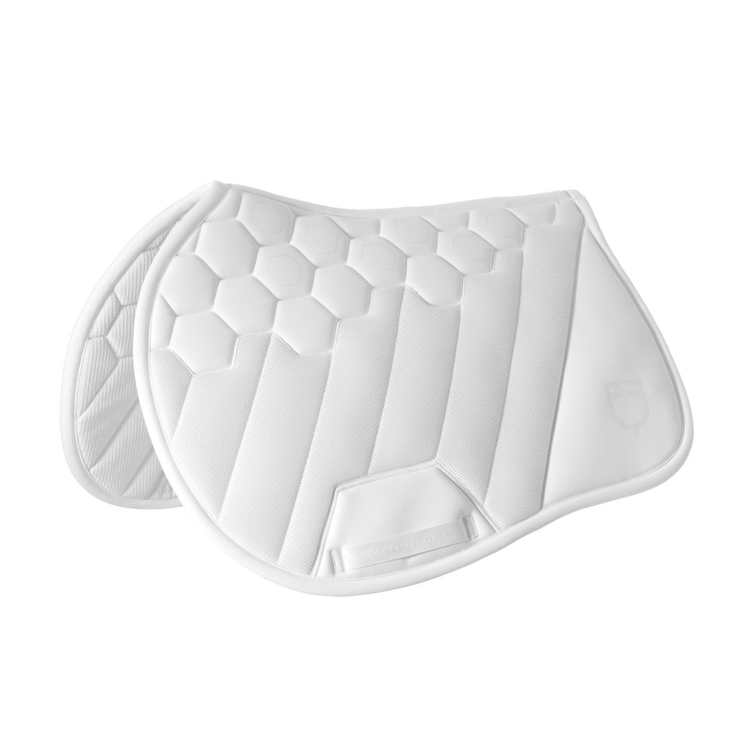 Ridertechnology jumping saddle pad WHITE