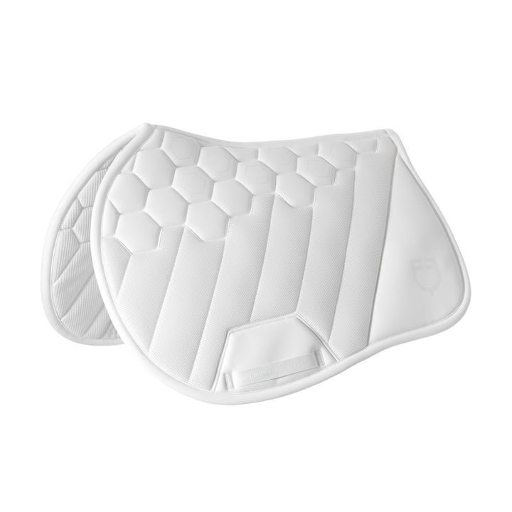 Ridertechnology jumping saddle pad WHITE