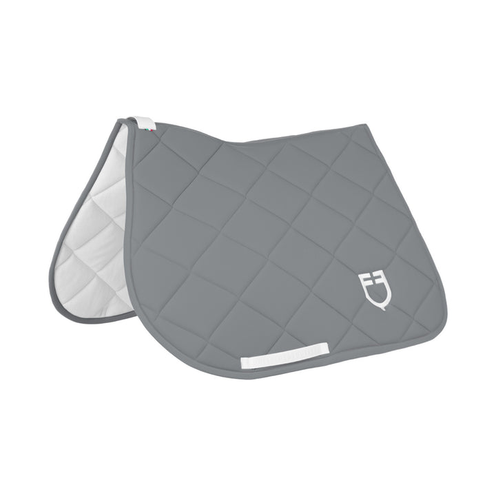Padded GP jumping saddle pad with honeycomb i GREY/WHITE