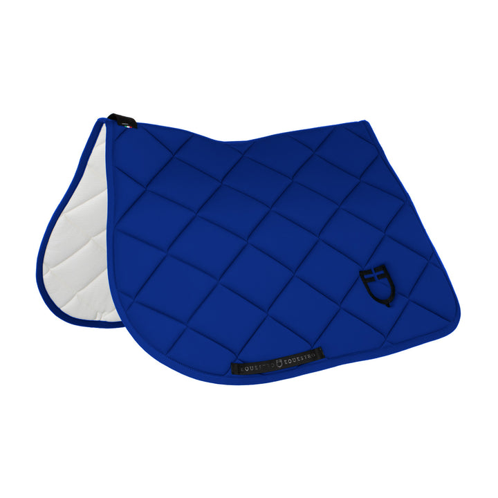 Padded GP jumping saddle pad with honeycomb i SEA/BLACK
