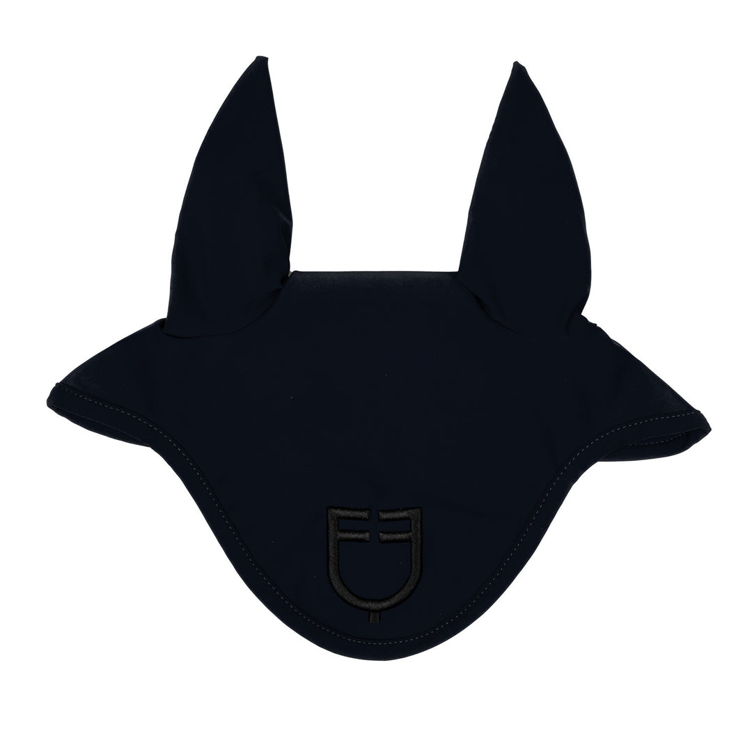 Fly veil in technical fabric with logo NAVY/BLACK