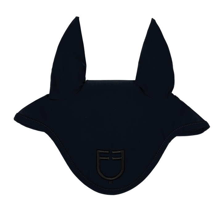Fly veil in technical fabric with logo NAVY/BLACK