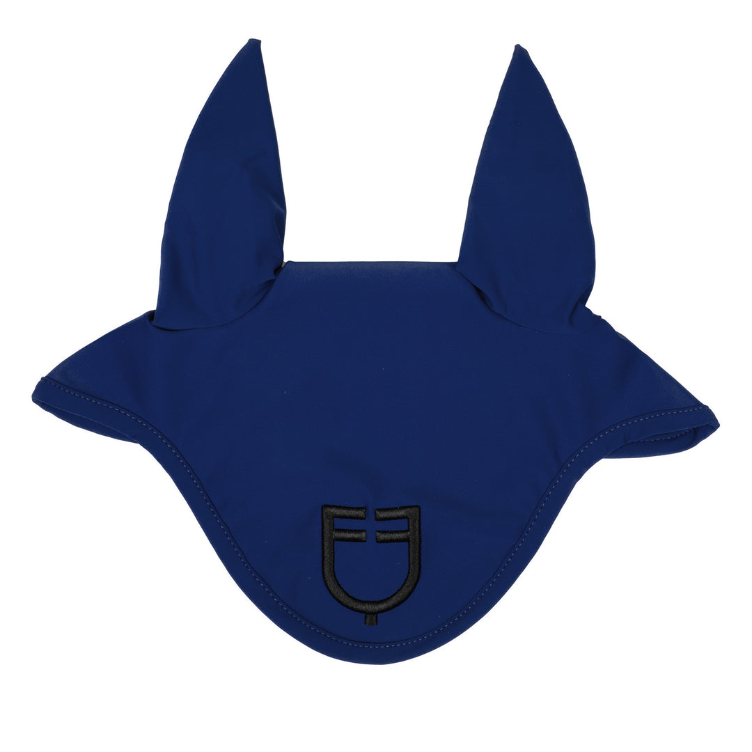 Fly veil in technical fabric with logo SEA/BLACK