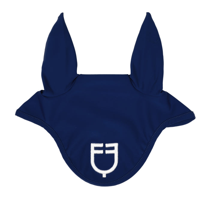 Fly veil in technical fabric with logo SEA/WHITE
