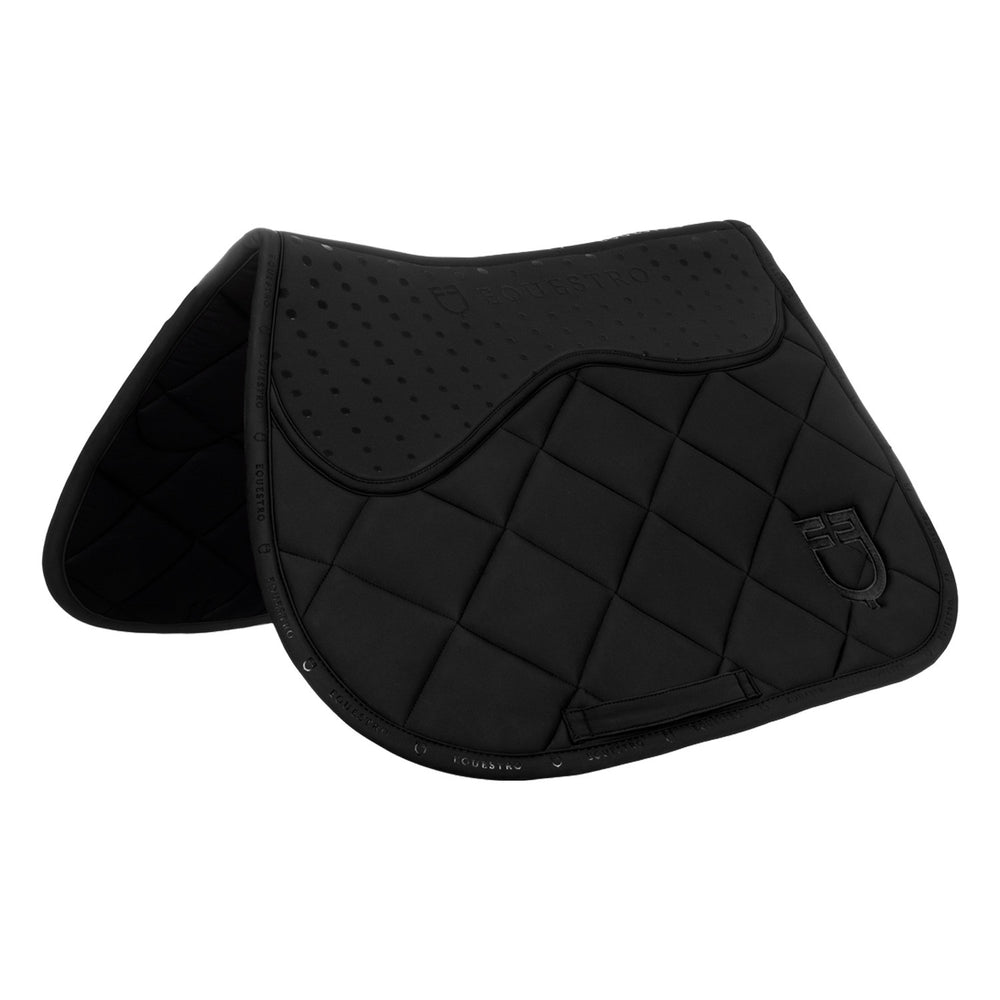 Silica Plus jumping saddle pad BLACK