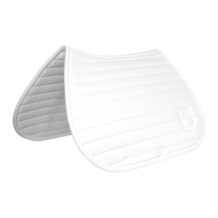 Silica jumping saddle pad WHITE