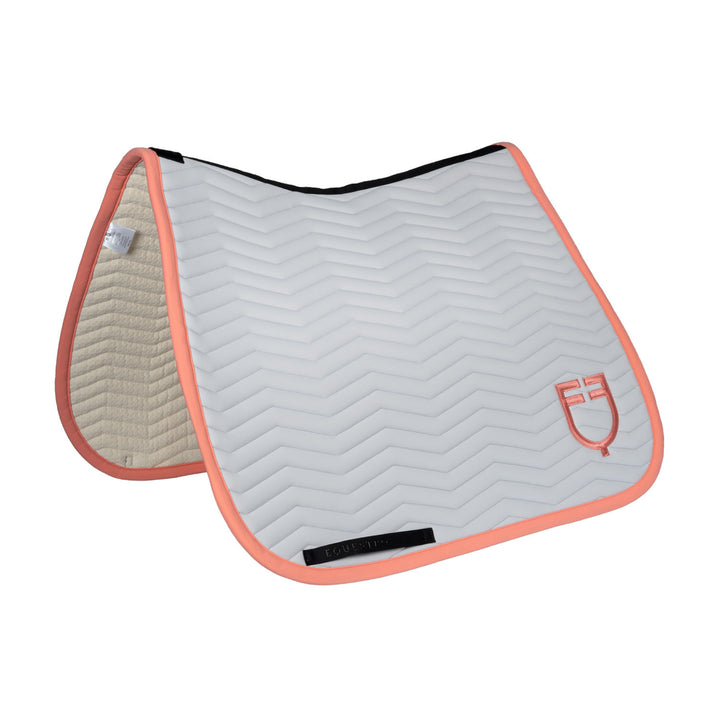 Wave Quilting dressage saddle pad in technical fabric