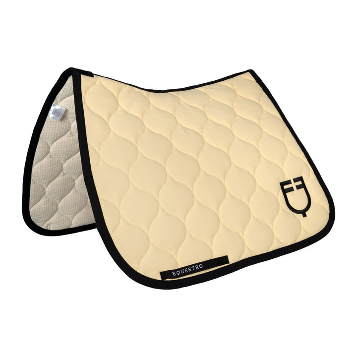 Dressage saddle pad with onion quilting SUNLIGHT (13-0822)