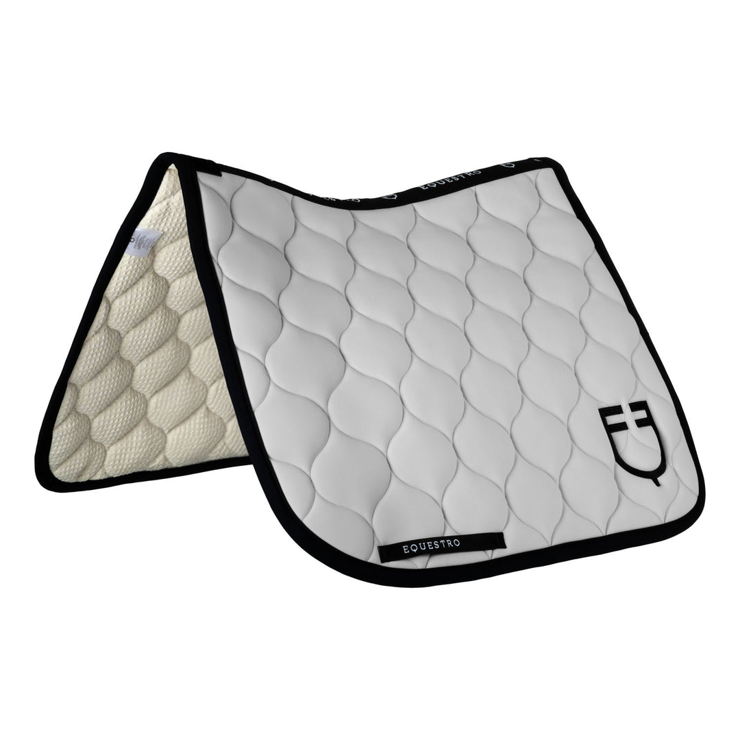 Dressage saddle pad with onion quilting HARBOR MIST (14-4202)