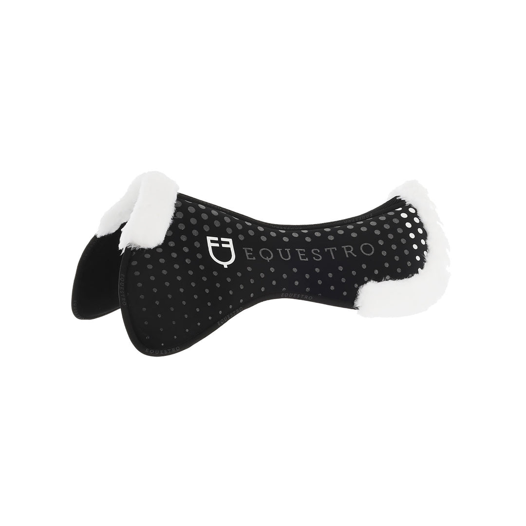 Breathable ecowool pad with grip BLACK