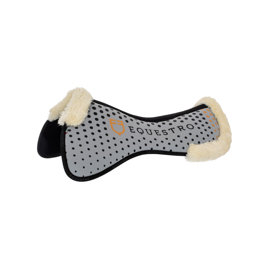 Ecowool memory foam pad with silicone grip an GREY