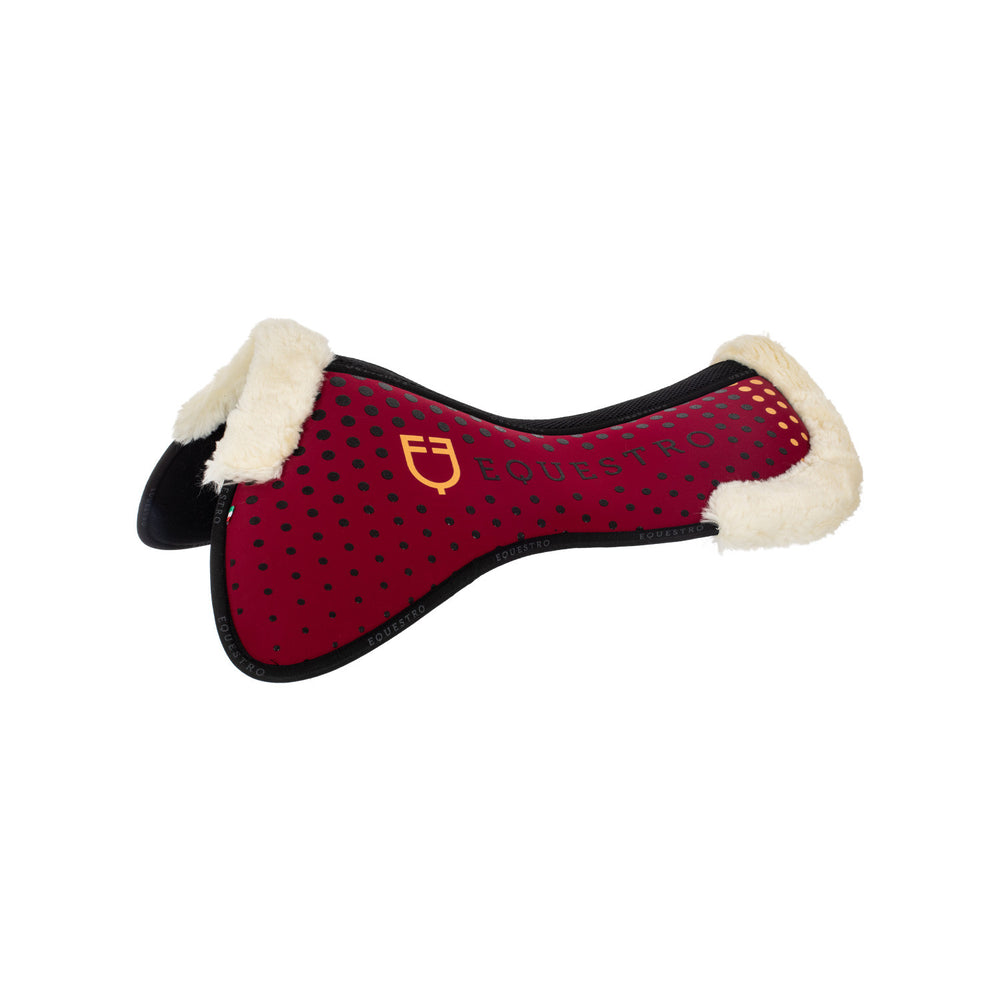 Ecowool memory foam pad with silicone grip an WINE