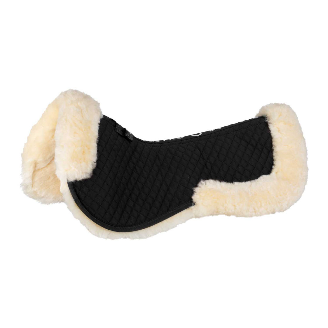 Cotton and sheepskin pad BLACK/NATURAL