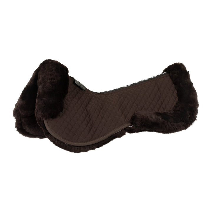 Cotton and sheepskin pad BROWN/BROWN