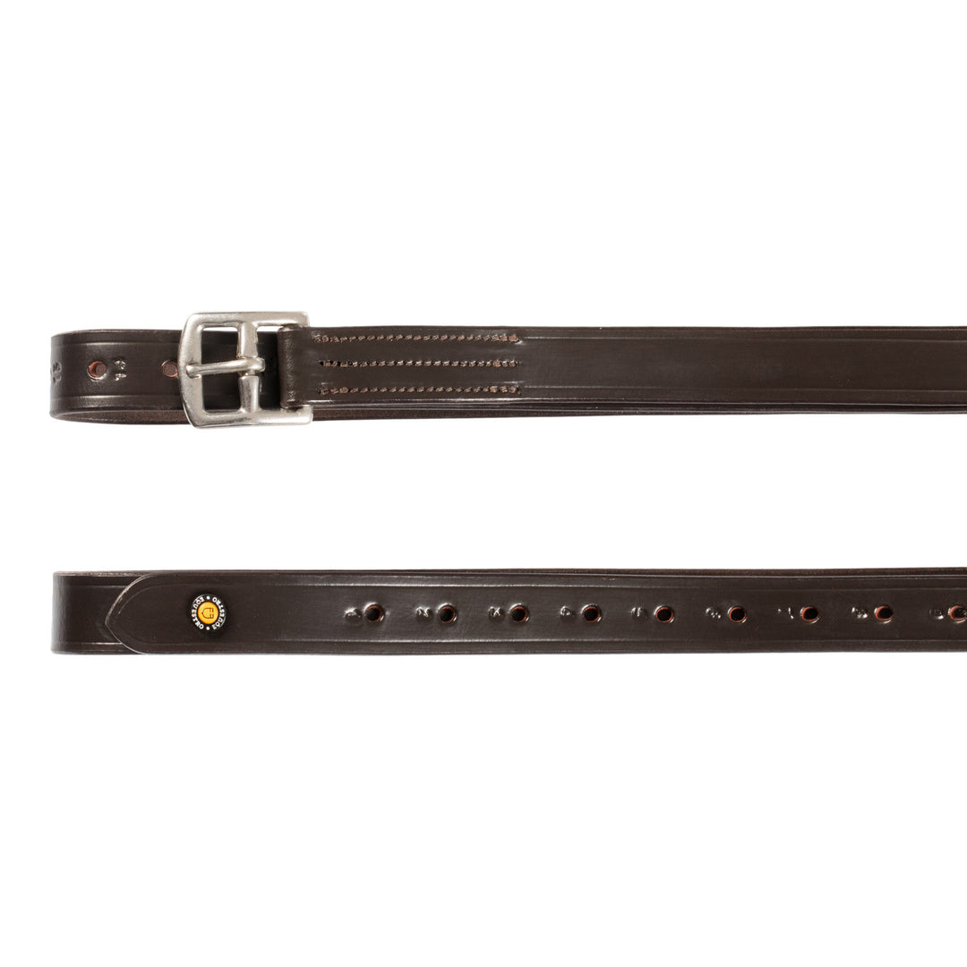 Stirrup leathers DARK BROWN