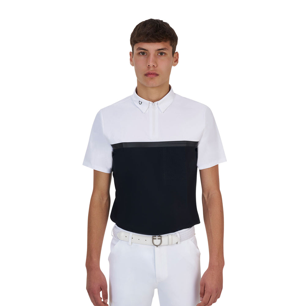 Equestro Ridertechnology men's competition po WHITE/BLACK