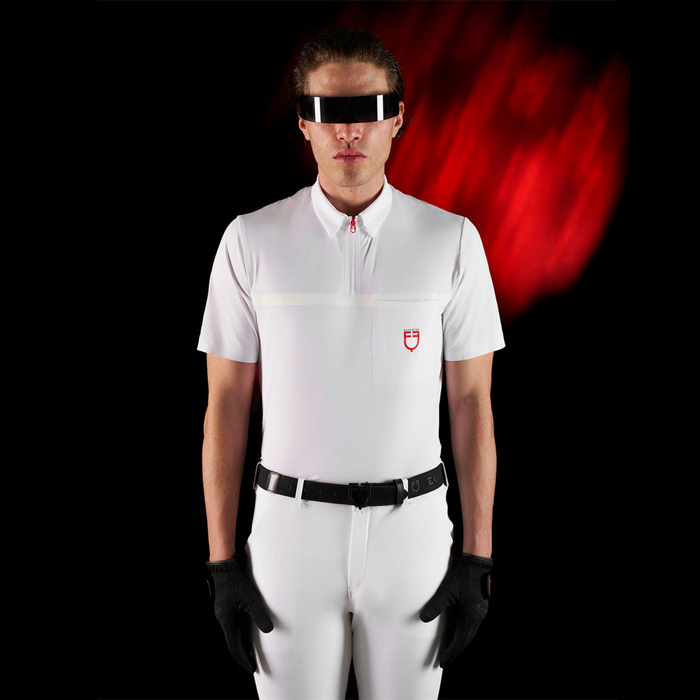 Equestro Ridertechnology men's competition po WHITE