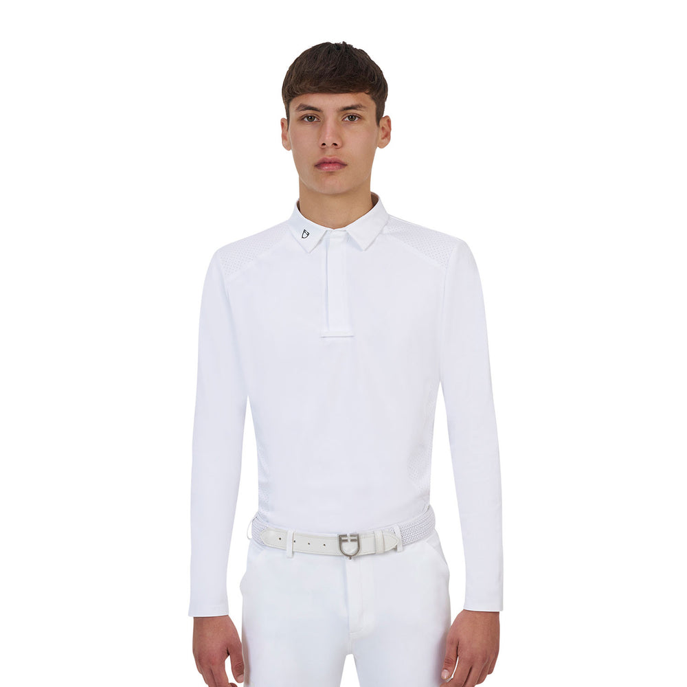 Equestro Ridertechnology men's competition po WHITE