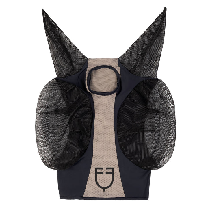 Two tone mesh anti-fly mask ANTHRACITE (19-4007)/GREY FLANNEL (17-4016)