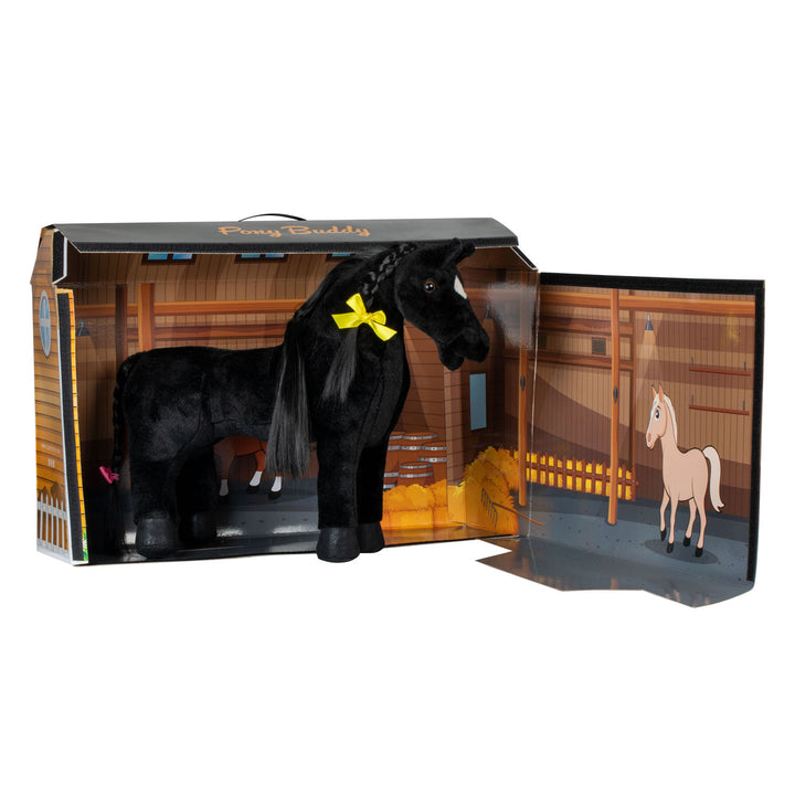 Toy horse 48x33 cm BLACK
