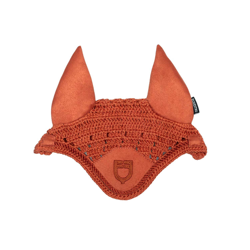 Toy Horse fly veil BRICK RED