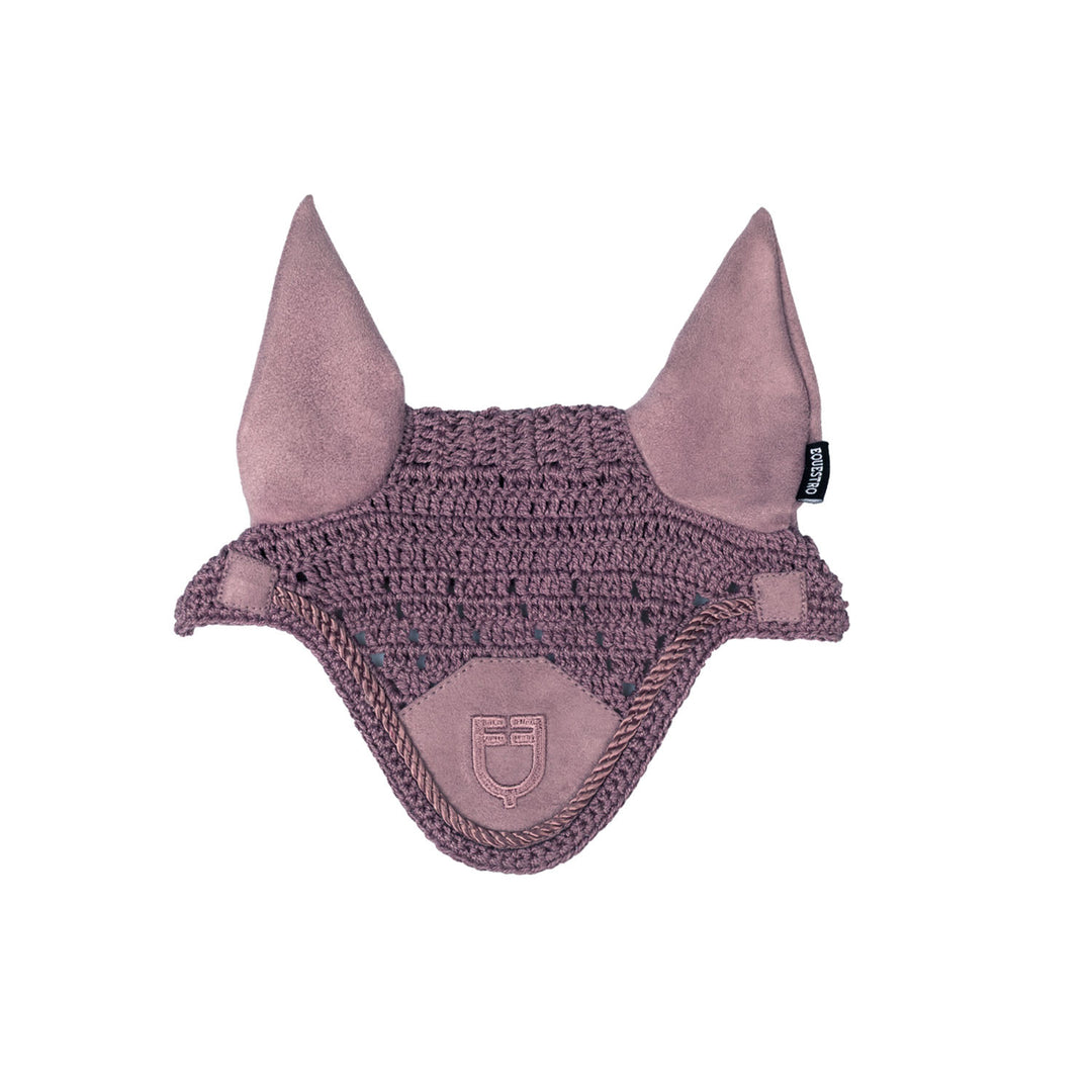 Toy Horse fly veil DARK GRAYSH PINK