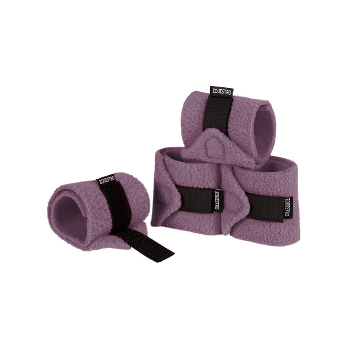 Toy horse bandages set DARK GRAYSH PINK