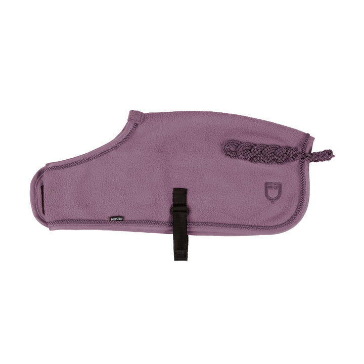 Toy Horse fleece rug DARK GRAYSH PINK