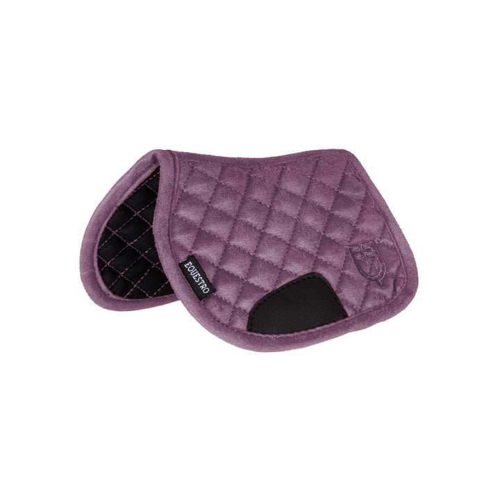 Toy Horse saddle pad DARK GRAYSH PINK