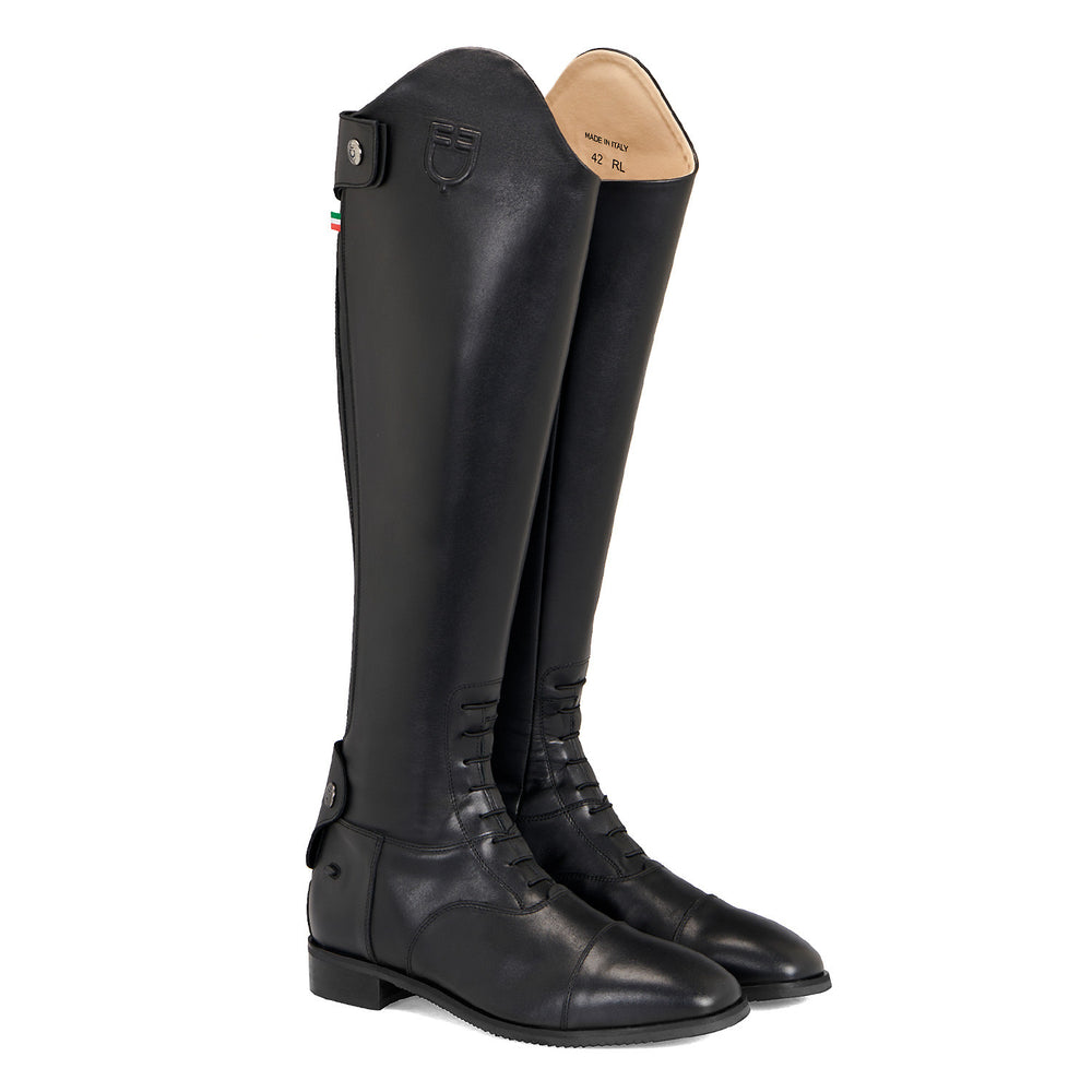 Unisex boots with laces and back zip REGULAR