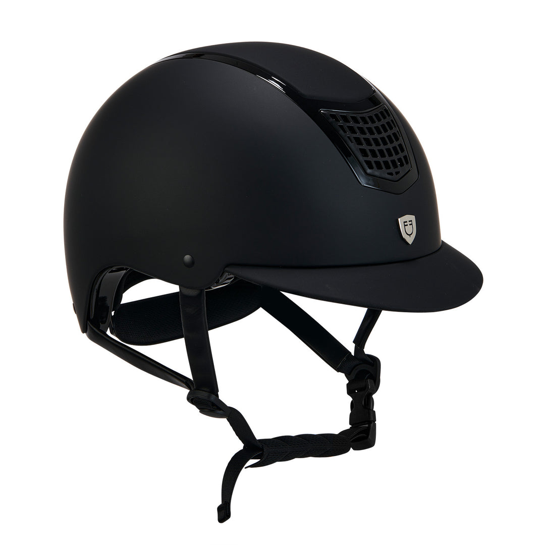 Ultra light helmet with polished frame homolo BLACK/BLACK