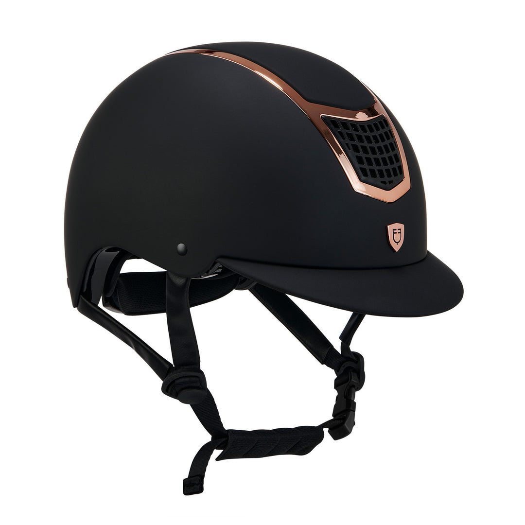 Ultra light helmet with polished frame homolo BLACK/ROSE GOLD