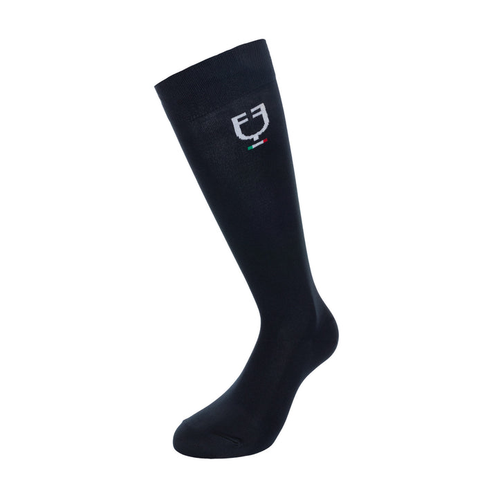 Stretch technical sock with Italian flag NAVY