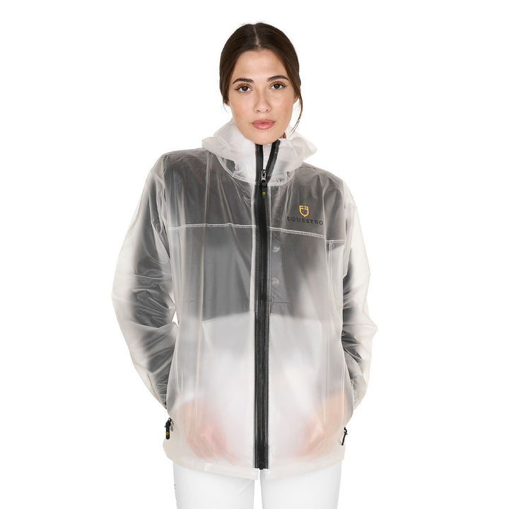 Unisex basic raincoat WHITE