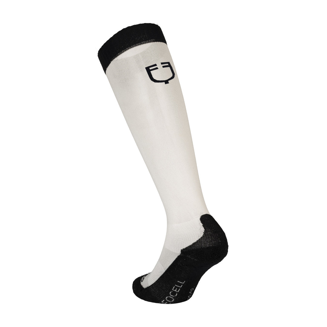Unisex Basic technical socks ANTIQUE WHITE (11-0105)/BLACK