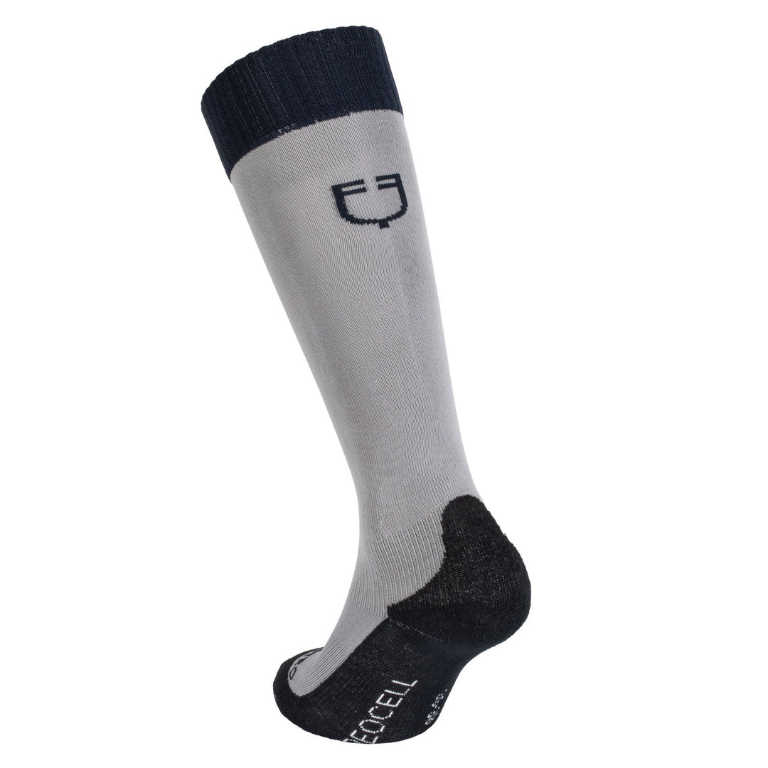 Unisex Basic technical socks FROST GREY (17-0000)/ NAVY BLAZER (19-3923)