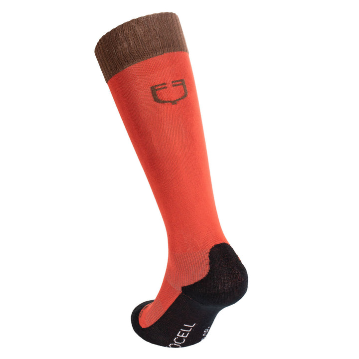 Unisex Basic technical socks REDWOOD (18-1443)/MARRON (18-1415)