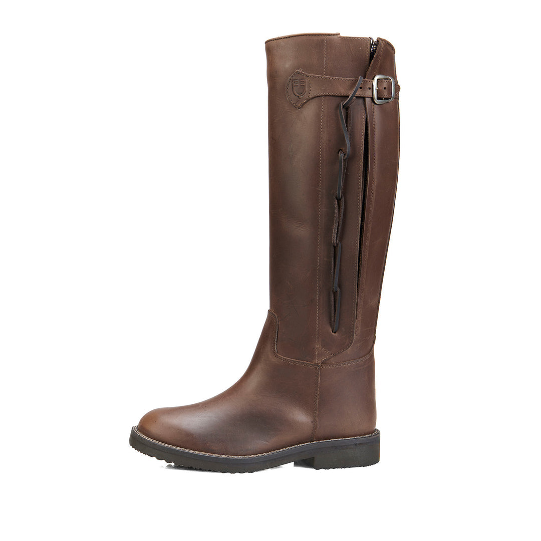 Unisex boots with breathable inner lining BROWN