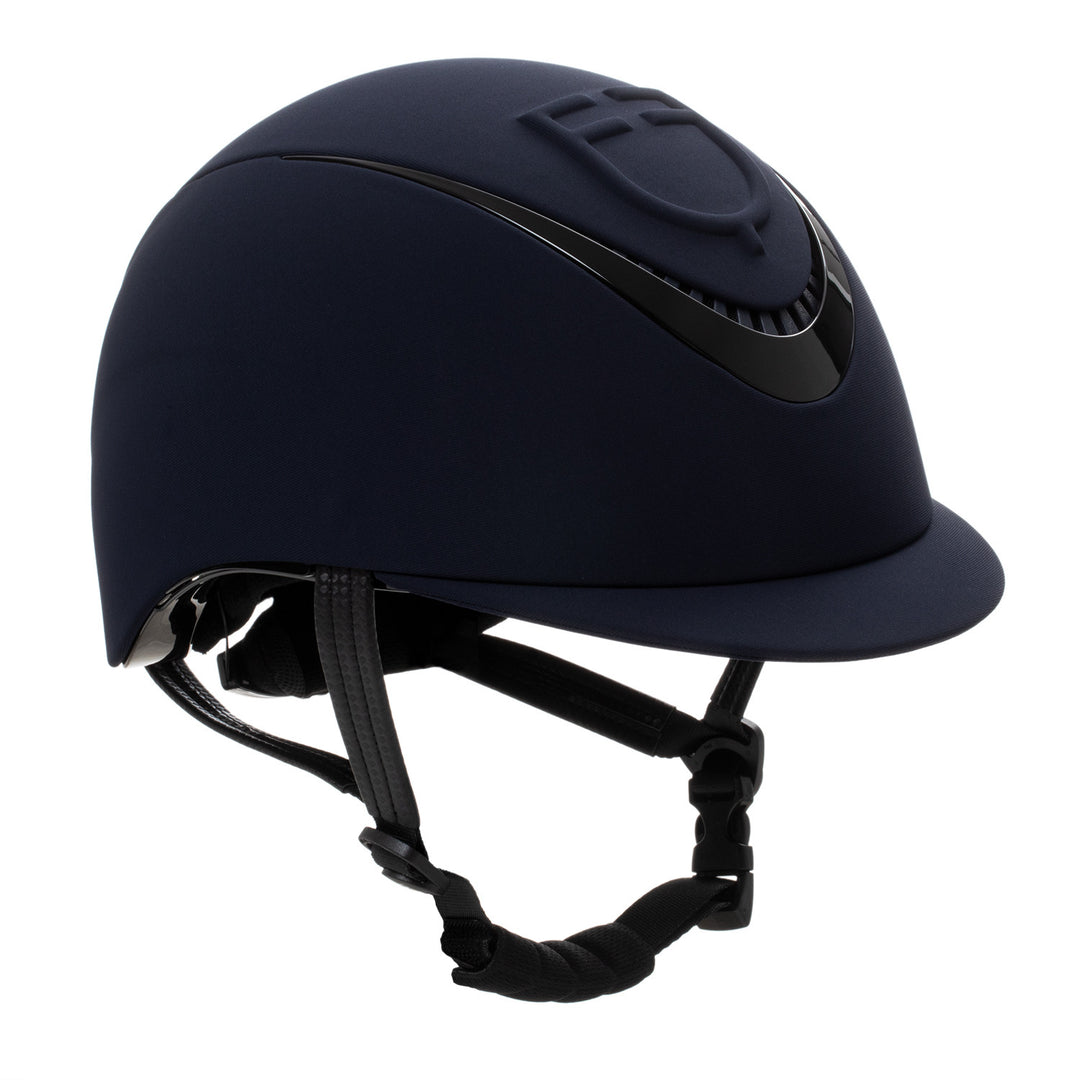 Unisex helmet with embossed logo homologation EN 1384-2023