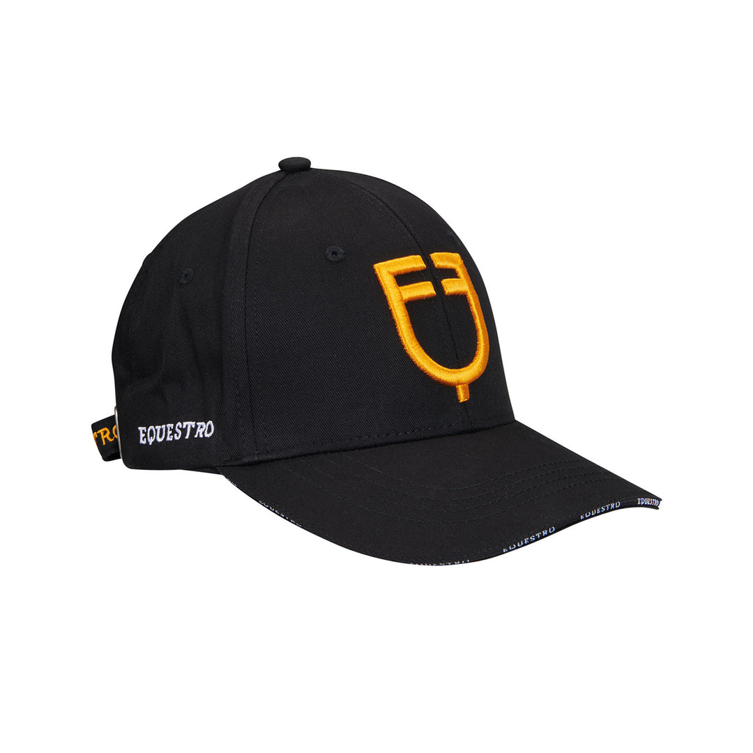 Unisex baseball cap BLACK/YELLOW