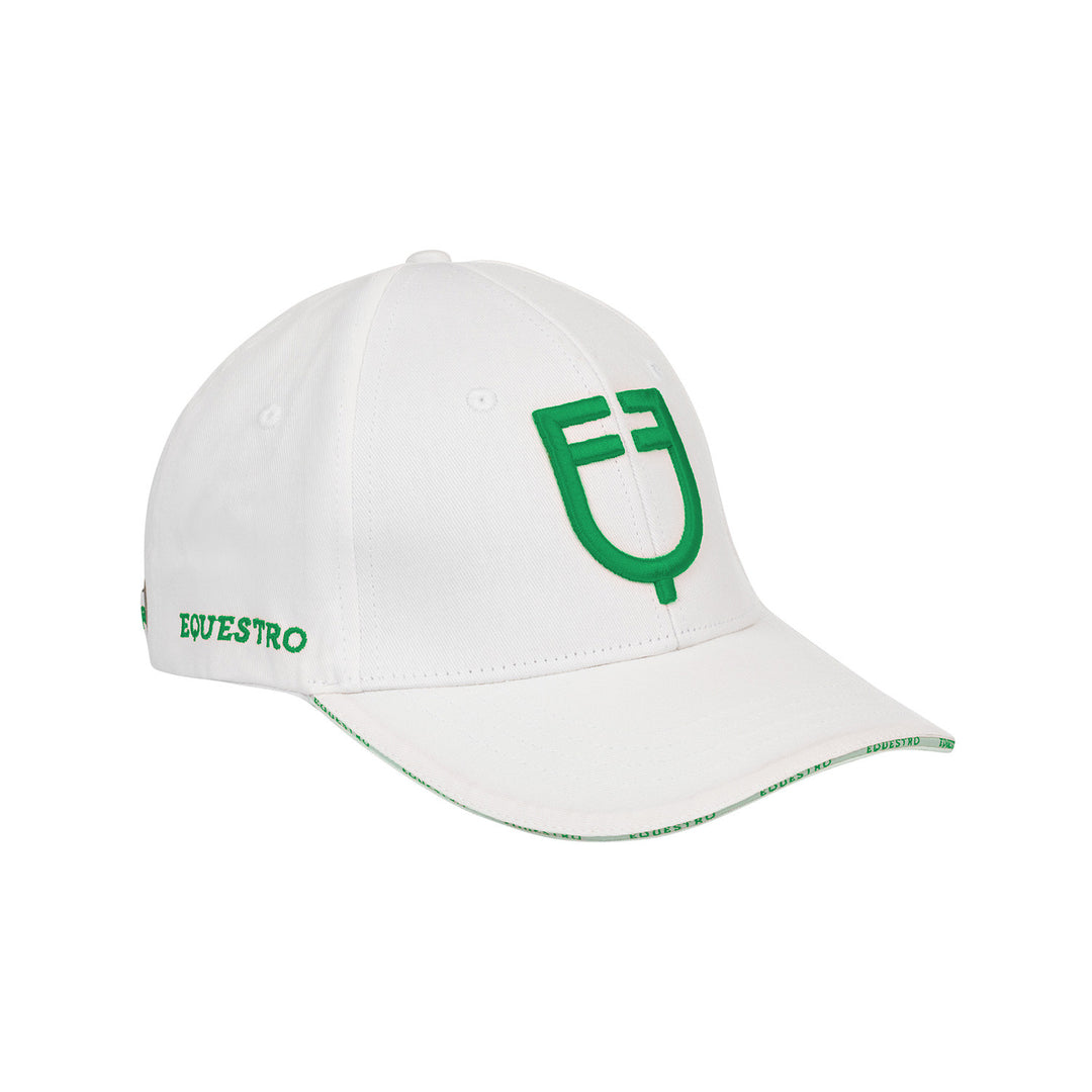 Unisex baseball cap WHITE/GREEN