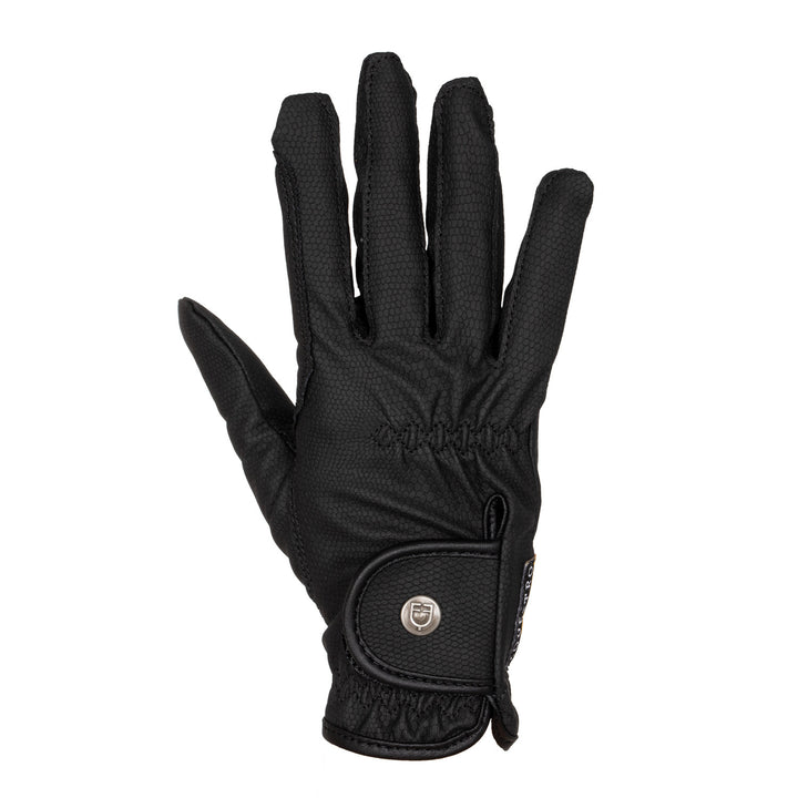 Unisex gloves in soft synthetic leather with  BLACK