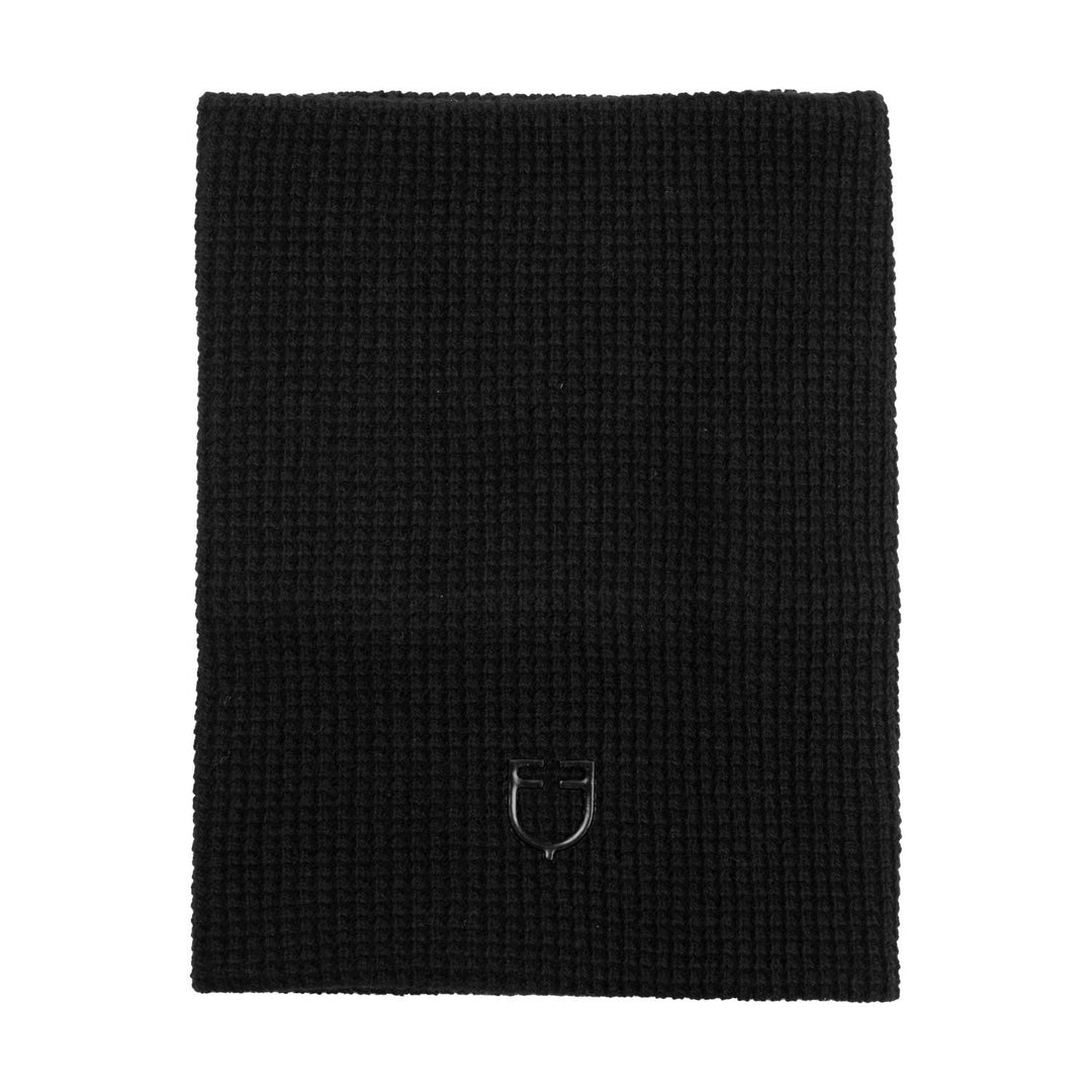 Unisex wool neck gaiter BLACK