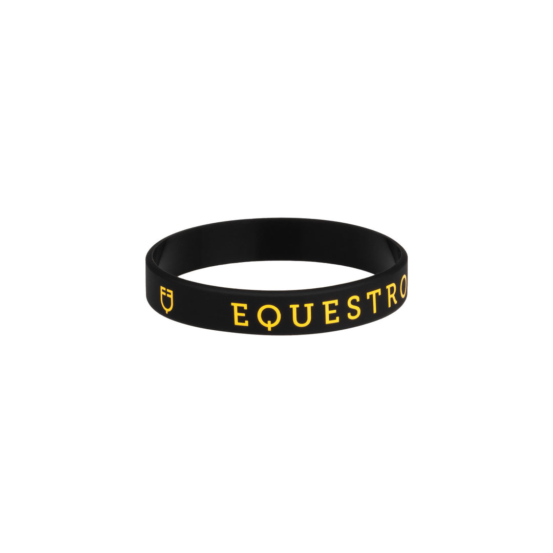 SILICON BRACHELET BLACK/YELLOW 1235C