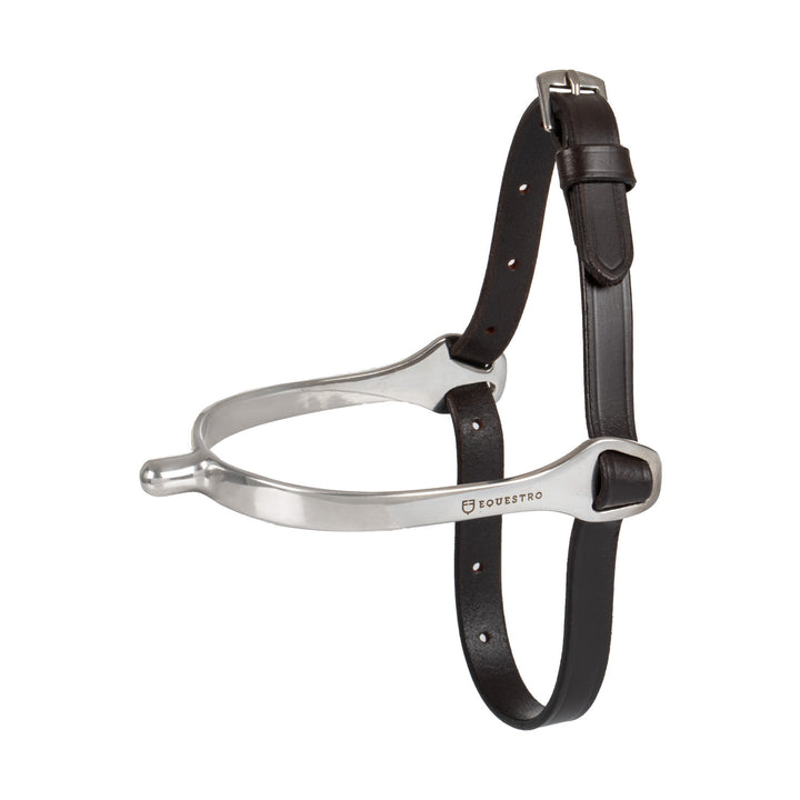 LEATHER SPUR STRAP DARK BROWN