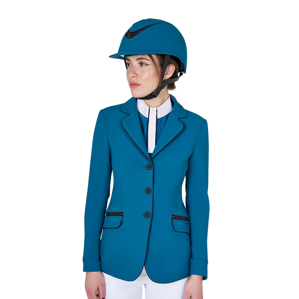 Women's competition jacket in technical fabri BLUE CORAL (19-4526)
