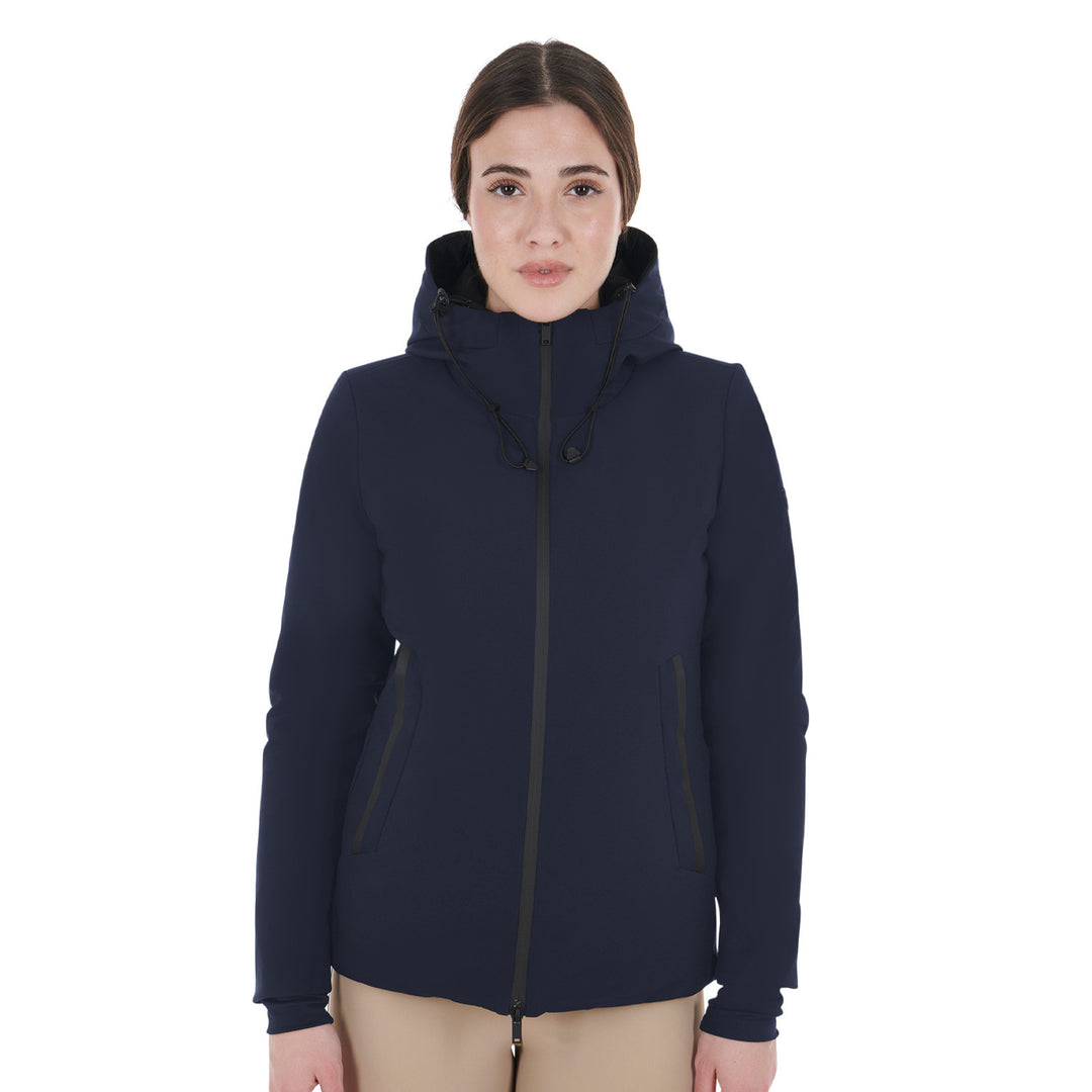 Down jacket water and wind repellent NAVY BLAZER (19-3923)