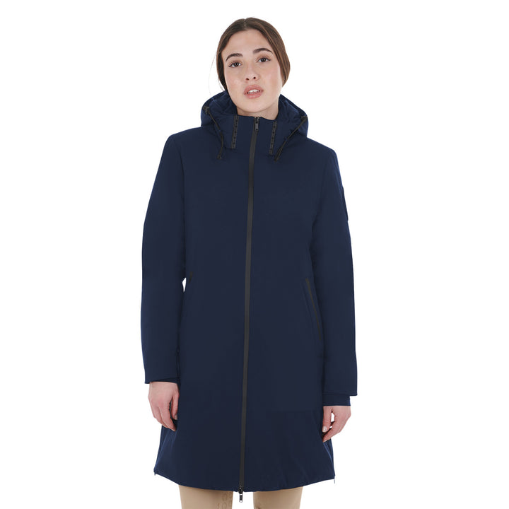 Women’s down jacket water-repellent and wind- NAVY BLAZER (19-3923)